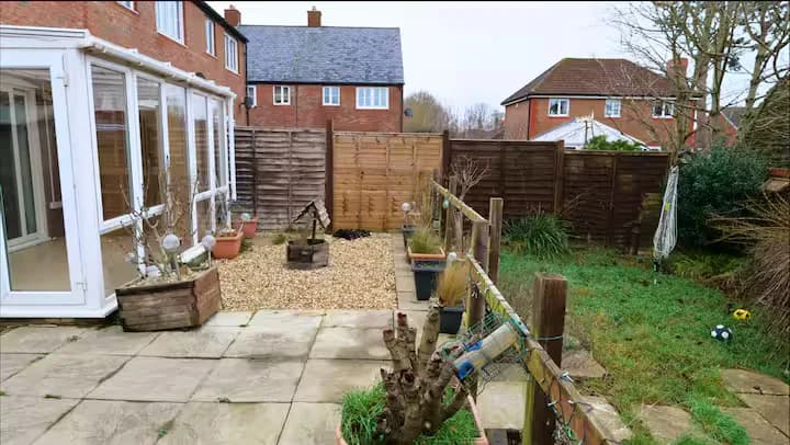 Back garden