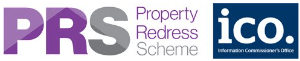 Property Redress Scheme and Information Commissioner's Office logos